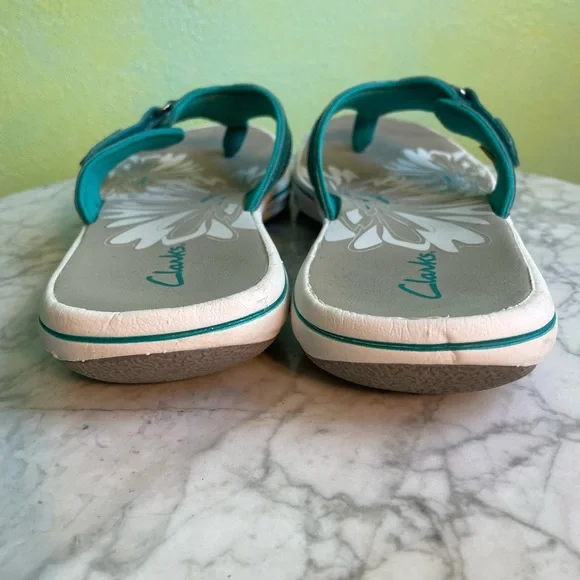 Clark’s Teal Sandals - Picture 5 of 8
